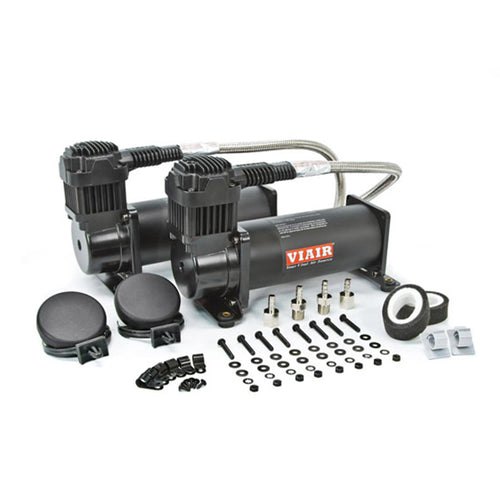 Viair 444C Dual Pack Compressor - Stealth Black, 200 PSI