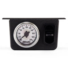 Load image into Gallery viewer, Single Needle Gauge Panel with one paddle switch - 200 PSI