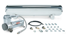 Load image into Gallery viewer, 4 Gal. Polished Tank w/ Viair 444c chrome compressor, 1/4&quot; &amp; 3/8&quot; fittings &amp; tank mounting hardware