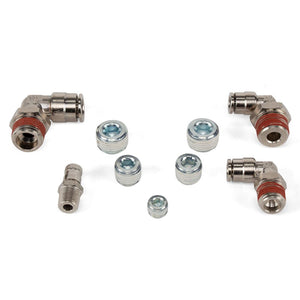 Fitting pack for FLO tanks (15218, 15224, 15228) with 1/4" lines or 3/8" lines